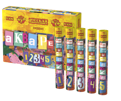 Акварель Фонтан пиротехнический купить в Кольчугино | kolchugino.salutsklad.ru