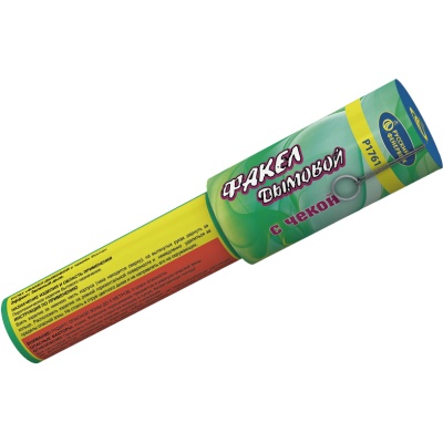 Дымовой (с чекой) зеленый Фальшфейер купить в Кольчугино | kolchugino.salutsklad.ru