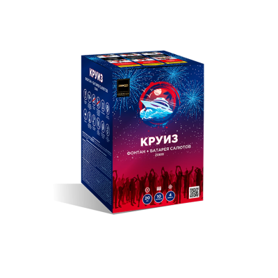 Круиз Фонтан фейерверк купить в Кольчугино | kolchugino.salutsklad.ru