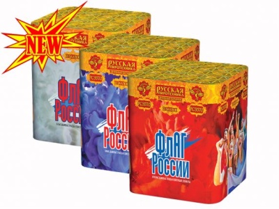 Флаг России Дневной фейерверк купить в Кольчугино | kolchugino.salutsklad.ru