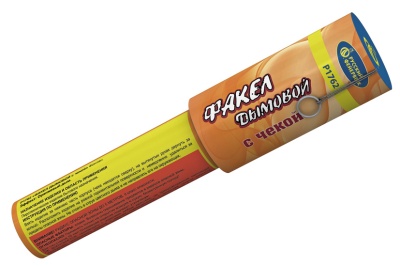 Дымовой (с чекой) оранжевый Фальшфейер купить в Кольчугино | kolchugino.salutsklad.ru