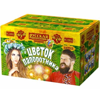 Цветок папоротника Фонтан фейерверк купить в Кольчугино | kolchugino.salutsklad.ru
